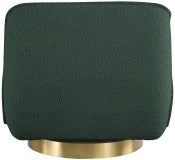 Geneva Boucle Fabric Swivel Accent Chair