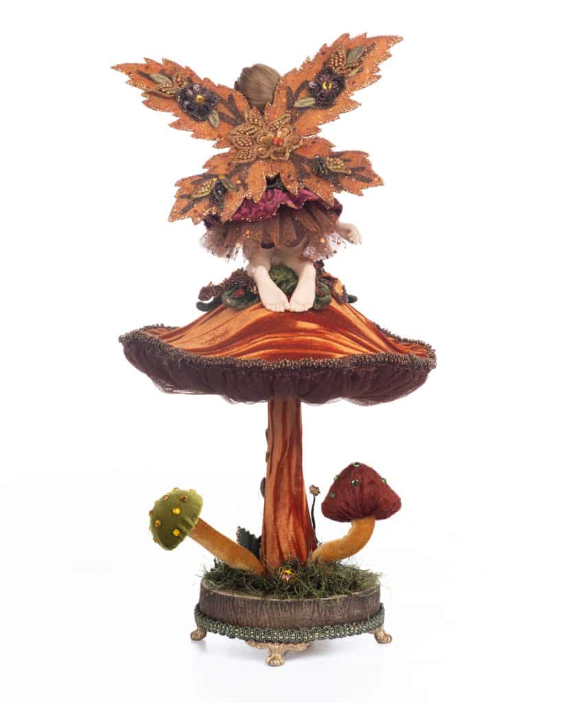 Fairy on Mushroom Figure