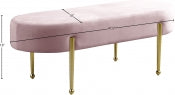 Gia Velvet Bench