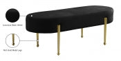 Gia Velvet Bench