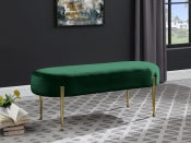 Gia Velvet Bench