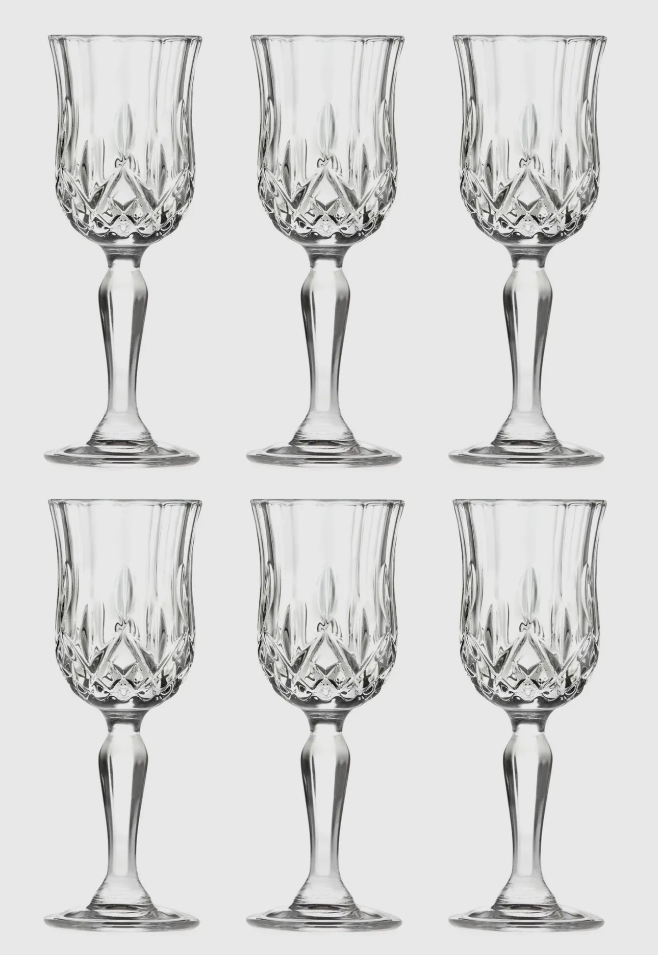 Liquor Shot Glass Set of 6