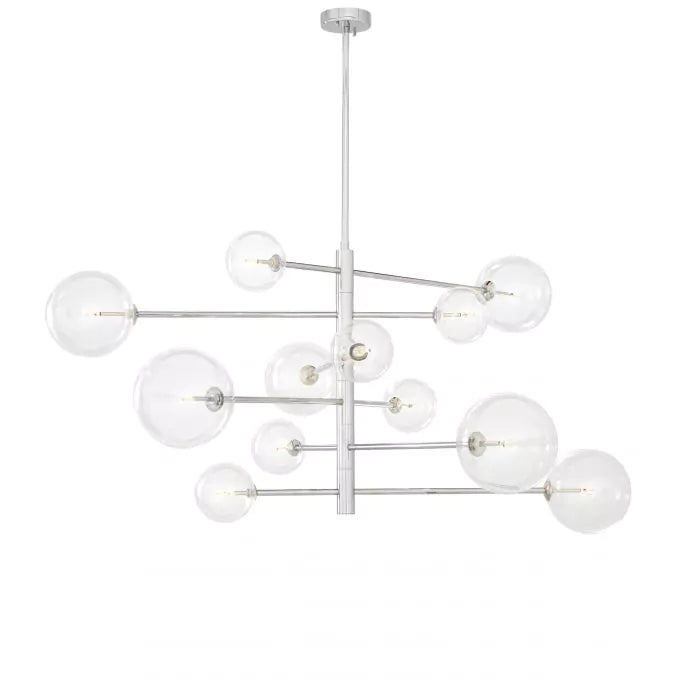 Chandelier Argento