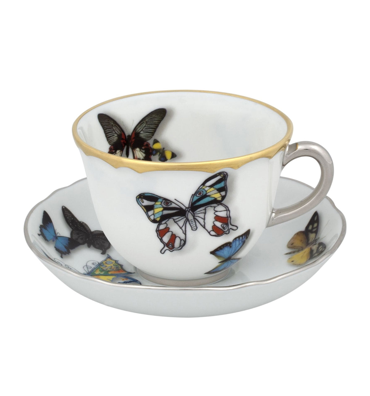 Butterfly Parade Coffee Cup & Saucer