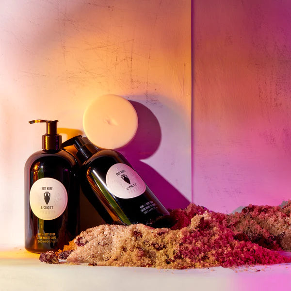 Rose Noire Hand and Body Soap + Lotion Gift Set