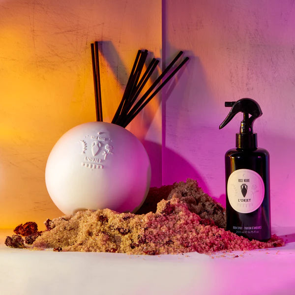 Rose Noire Porcelain Diffuser Set