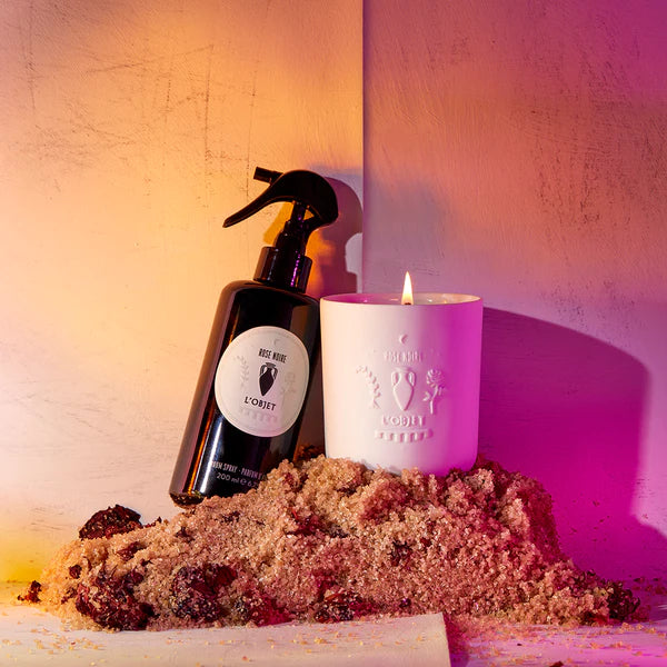 Rose Noire Room Spray + Candle Gift Set