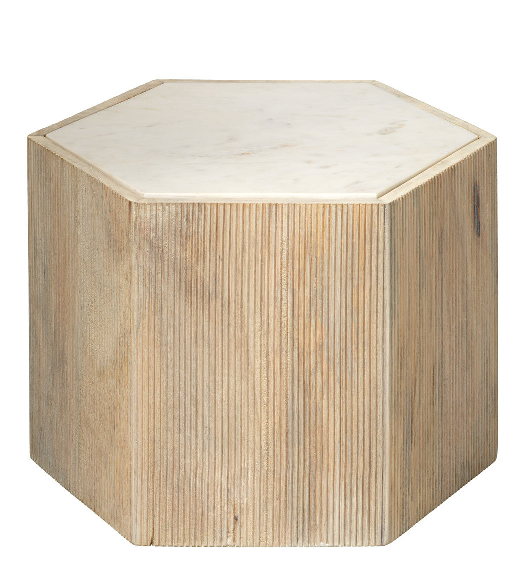 Argan Hexagon Table, Large