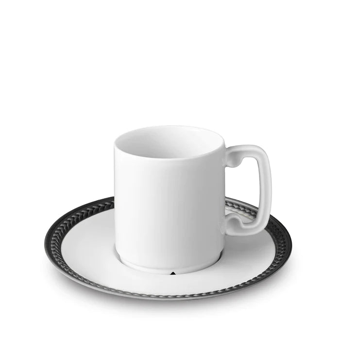 Soie Tressée Espresso Cup + Saucer