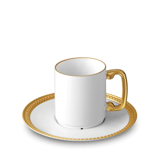 Soie Tressée Espresso Cup + Saucer