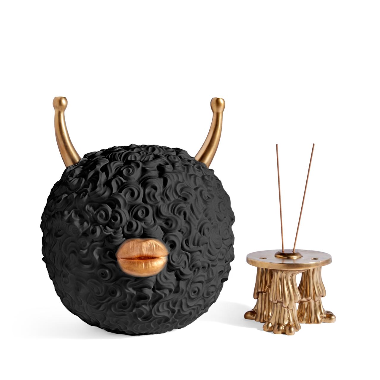 Haas Monster Incense Burner - Black
