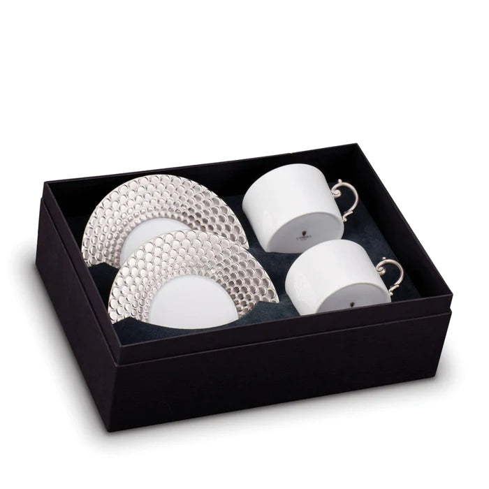 Aegean Tea Cup + Saucer (Set of 2)