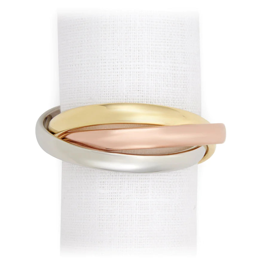 Three Ring Napkin Jewels (Set of 4)