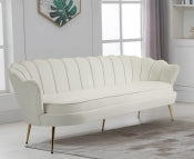 Gardenia Velvet Sofa