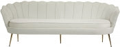 Gardenia Velvet Sofa