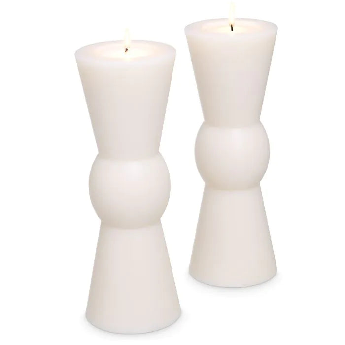 Artificial Candle Arto  Set of 2