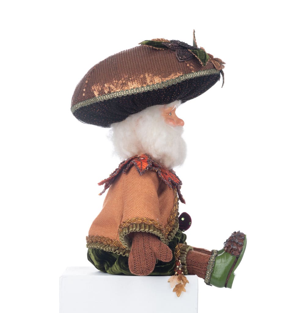 Harvest Mushroom Hat Ledge Sitter