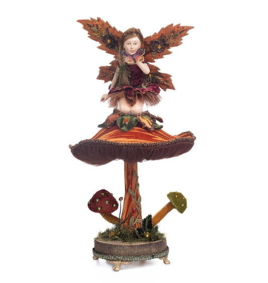 Fairy on Mushroom Figure