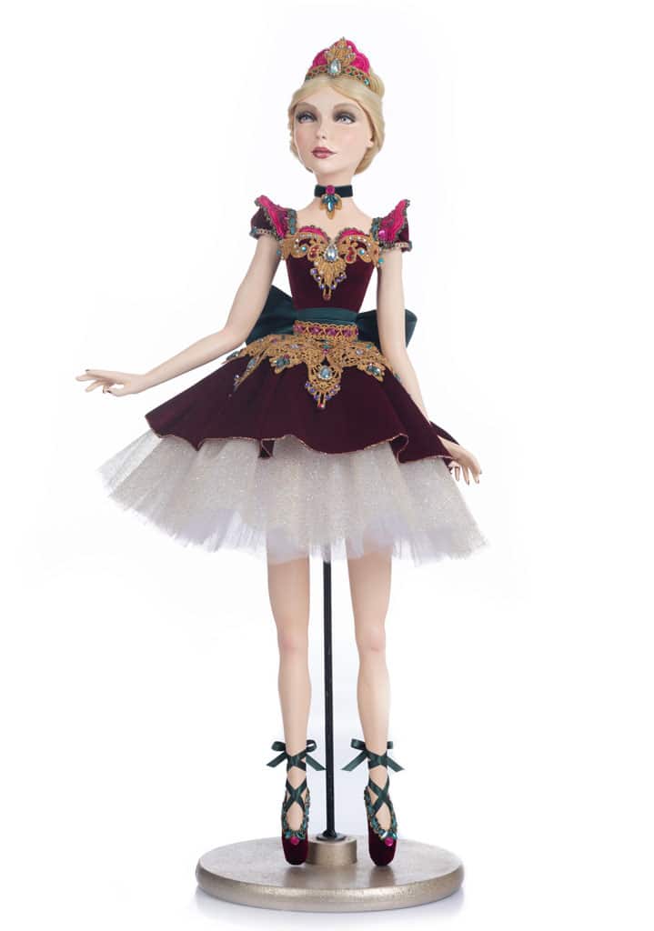 Sugar Plum Ballerina Standing Doll