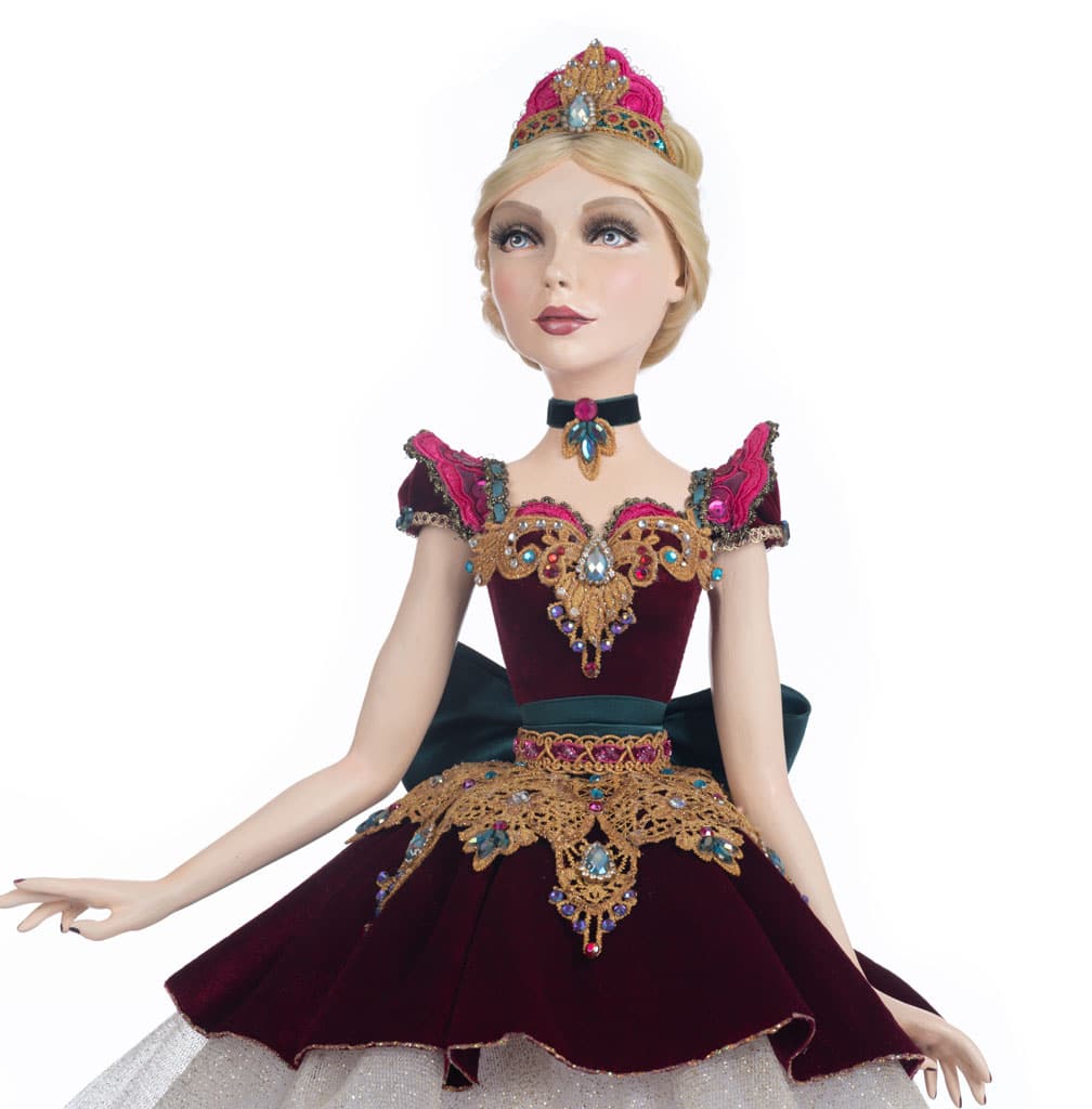 Sugar Plum Ballerina Standing Doll