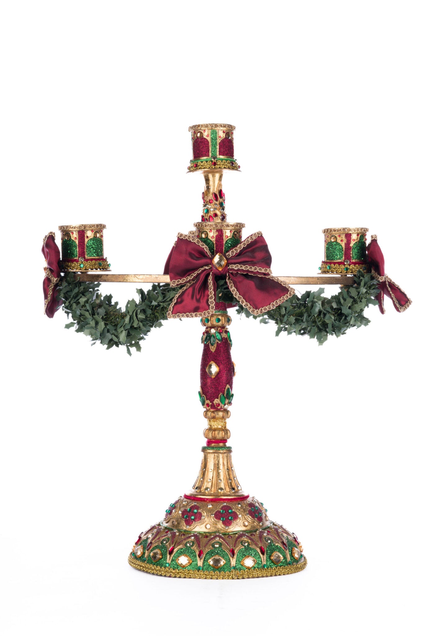 Christmas Castle Candelabra