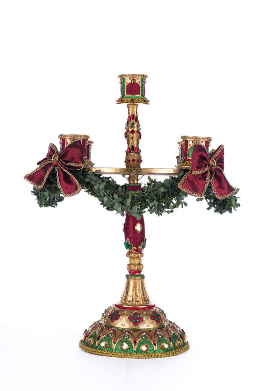 Christmas Castle Candelabra