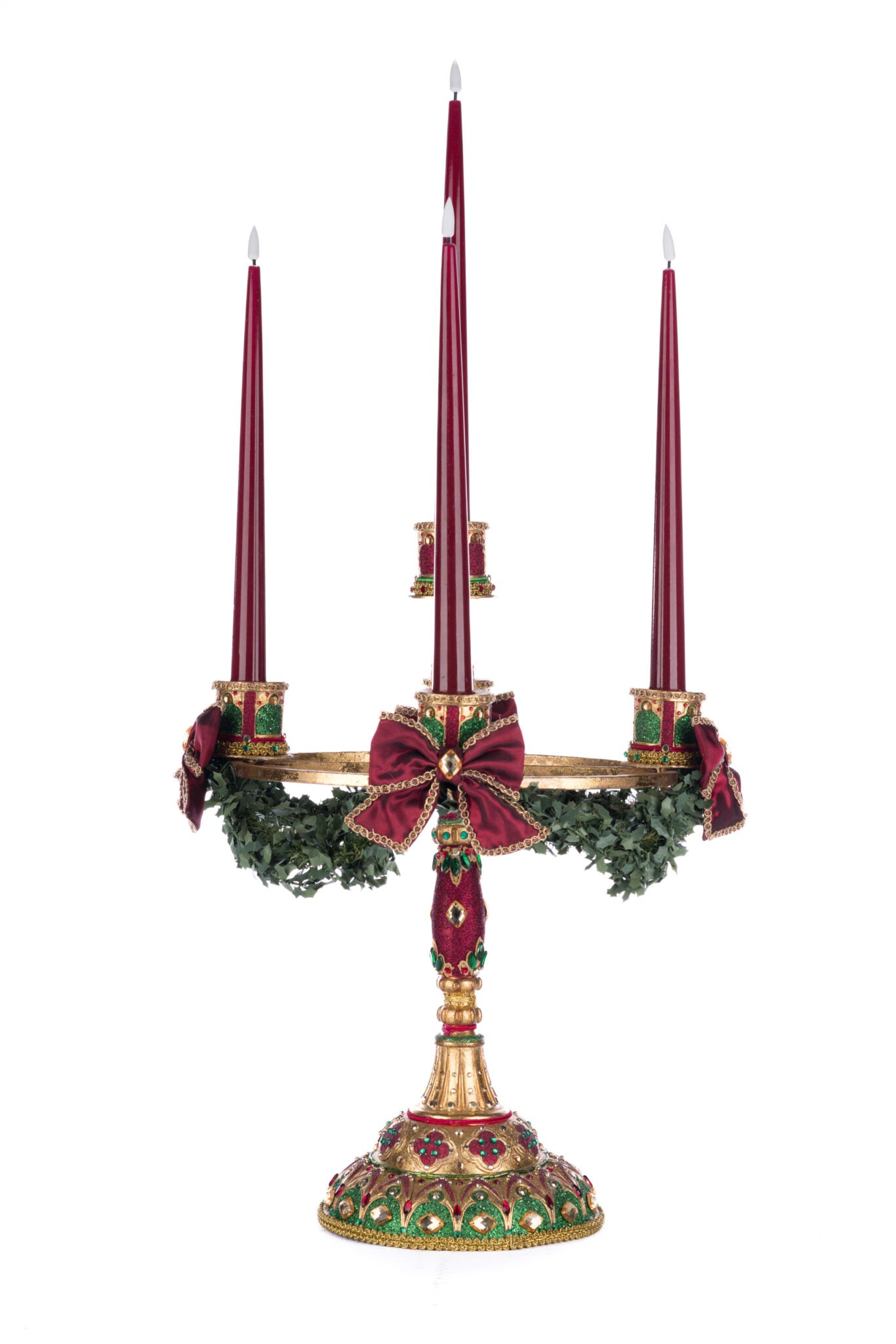 Christmas Castle Candelabra