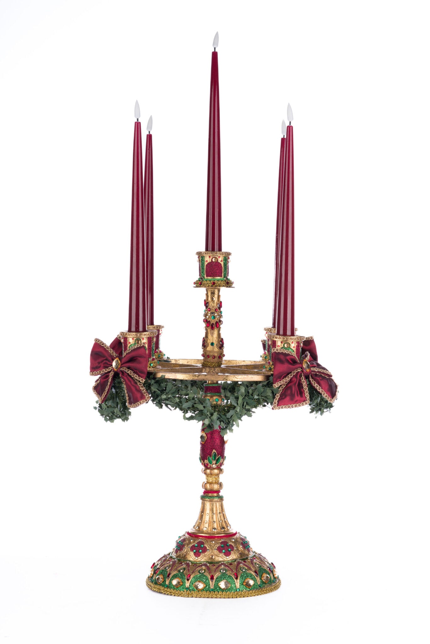 Christmas Castle Candelabra