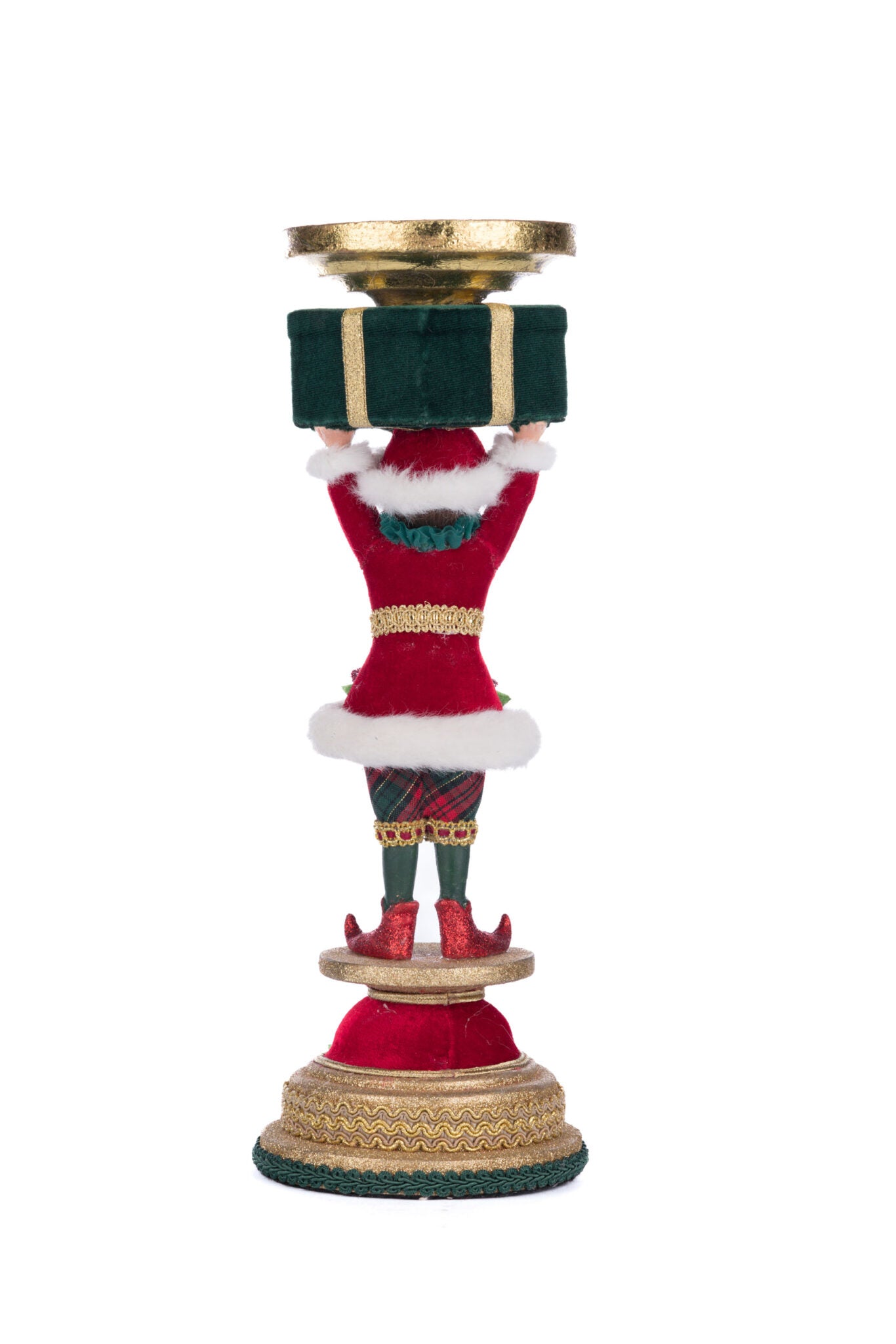 Holiday Magic Elf Candlestick