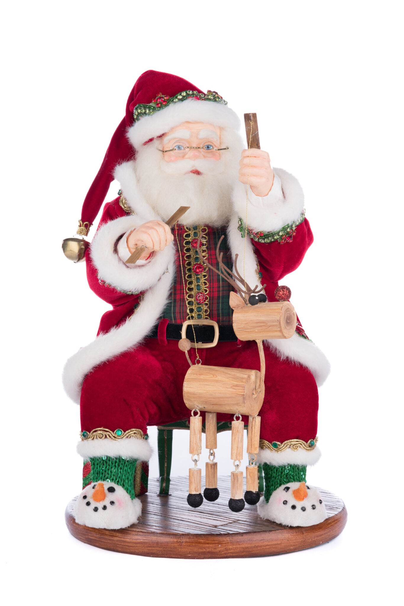 Holiday Magic Santa With Marionette