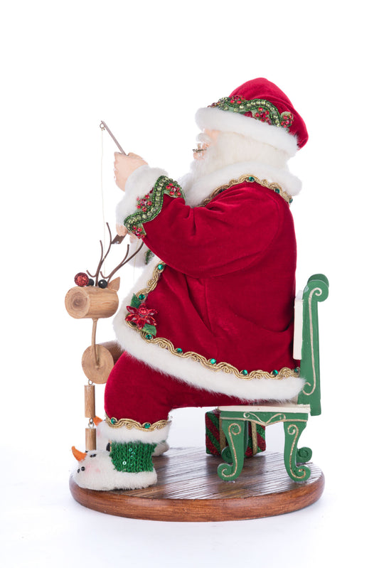 Holiday Magic Santa With Marionette