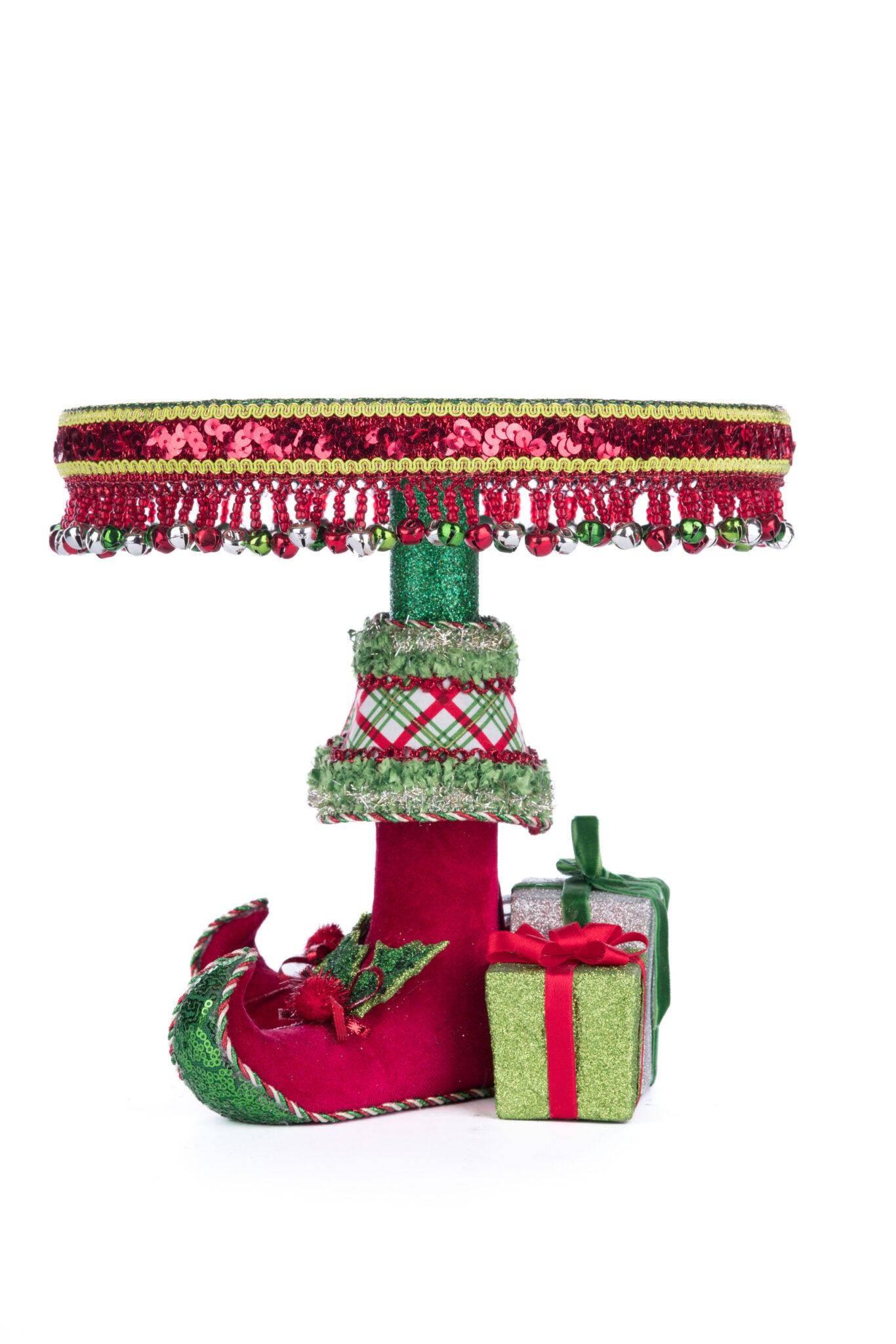 Elf Boots Cake Plate