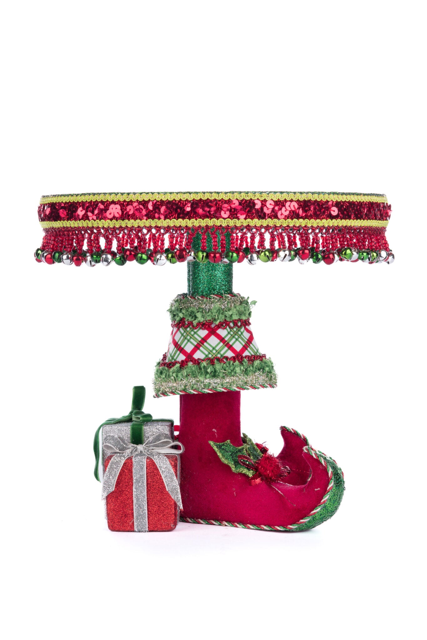 Elf Boots Cake Plate