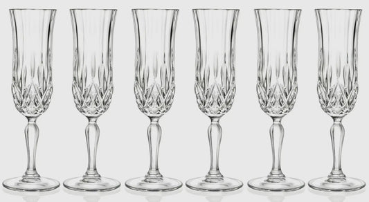 Champagne Flute Set of 6