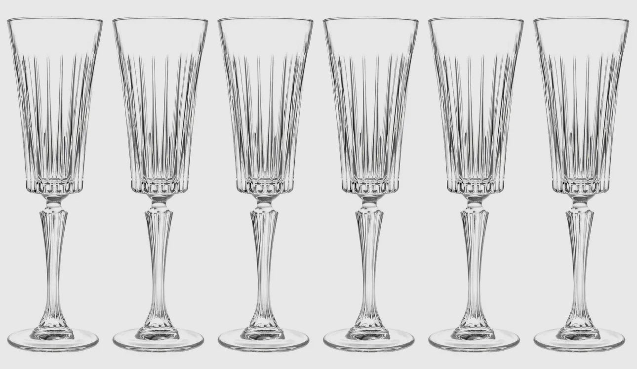 Champagne Flute Set of 6