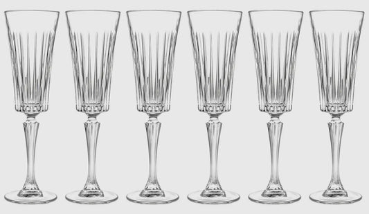 Champagne Flute Set of 6