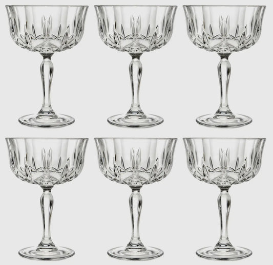 Champagne Coupe Set of 6