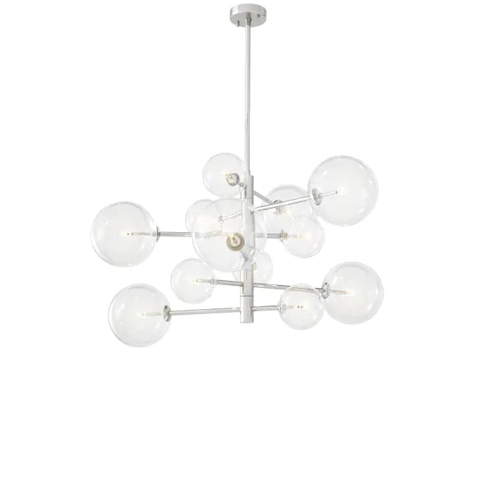 Chandelier Argento