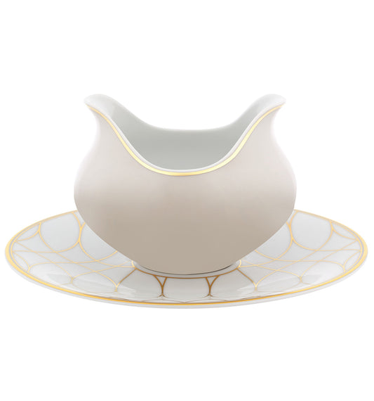 Terrace Sauce Boat & Stand