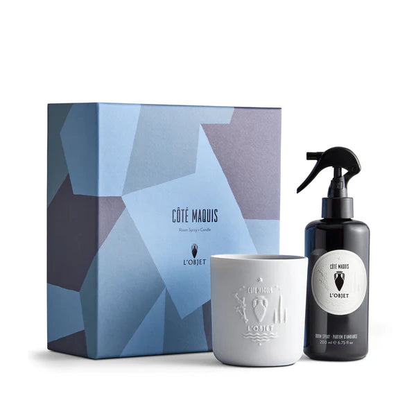 Côté Maquis Room Spray + Candle Gift Set