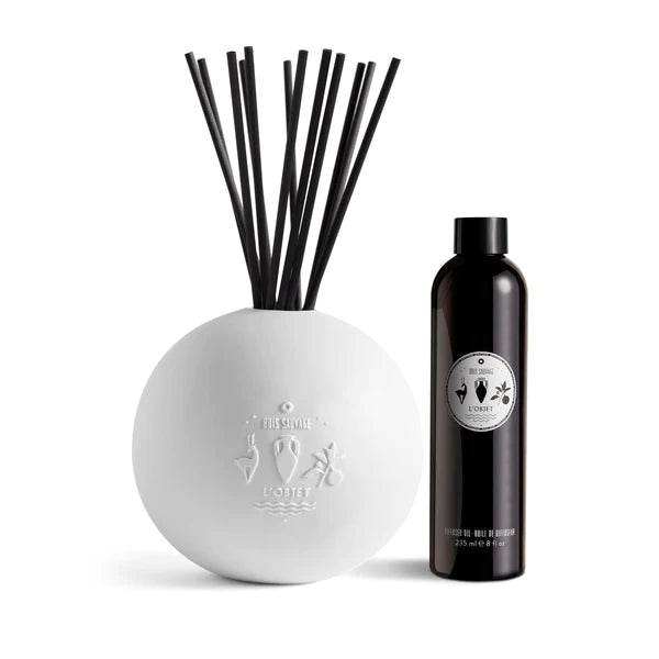 Bois Sauvage Porcelain Diffuser Set