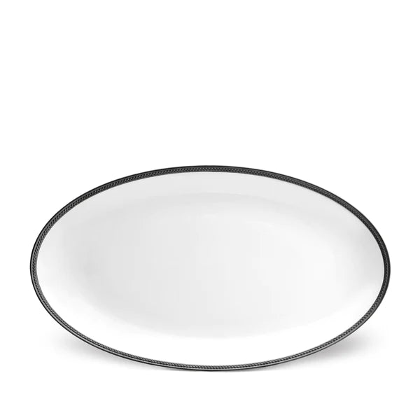 Soie Tressée Oval Platter