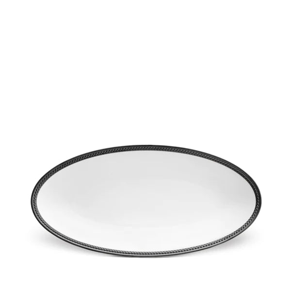 Soie Tressée Oval Platter