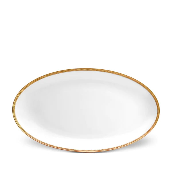 Soie Tressée Oval Platter