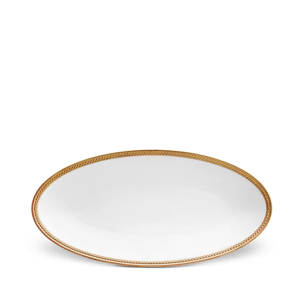 Soie Tressée Oval Platter