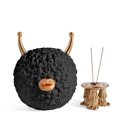 Haas Monster Incense Burner - Black