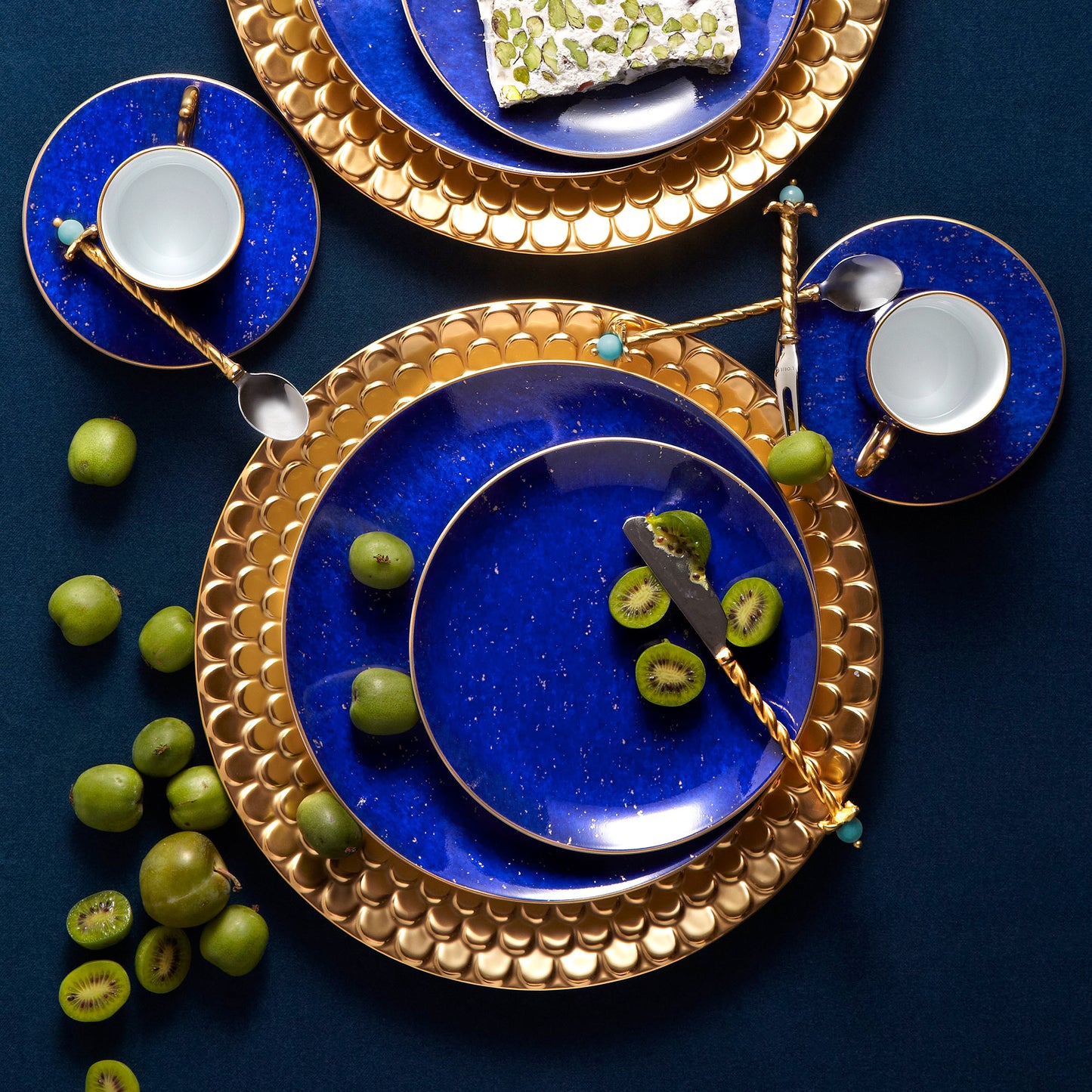 Lapis Canape Plates (Set of 4)