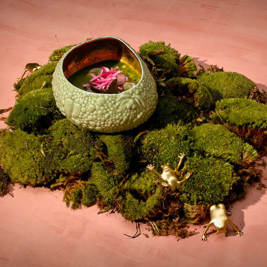 Haas Mojave Desert Bowl Matcha + Gold