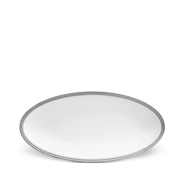 Soie Tressée Oval Platter