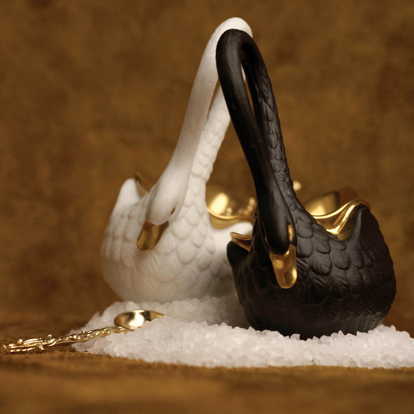 Swan Bowl Black